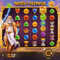 WinShark - Gates of Olympus Slot Game - Høj Varians
