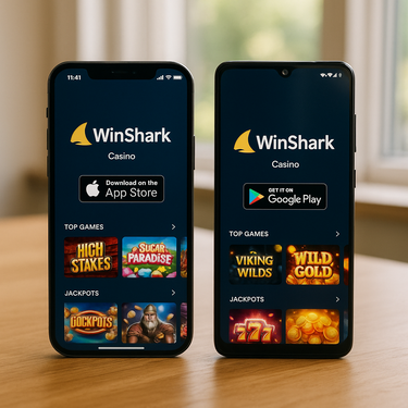 WinShark Casino - Mobile Apps - iOS and Android Download