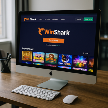 WinShark Casino - Desktop Platform - Smart Design Interface